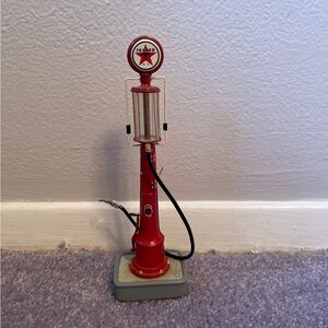Miniature Texaco Red Vintage Style Gas Pump